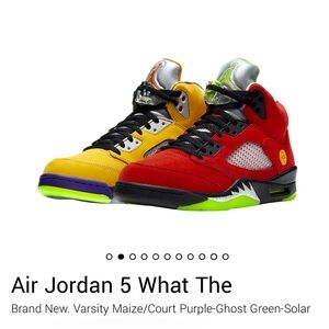 Brand new Jordan’s what the 5 size 4 brand new and in original box